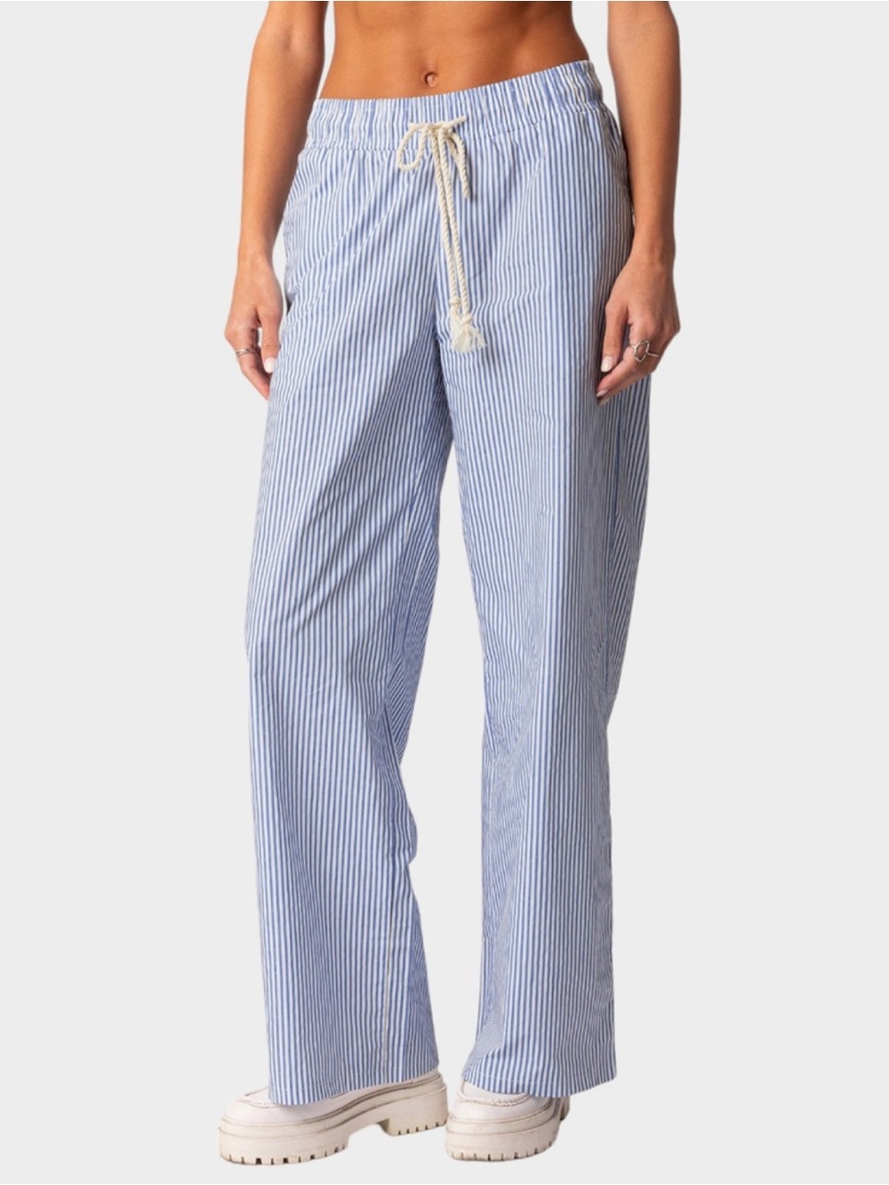 EDIKTED Pinstripe Pants Size S